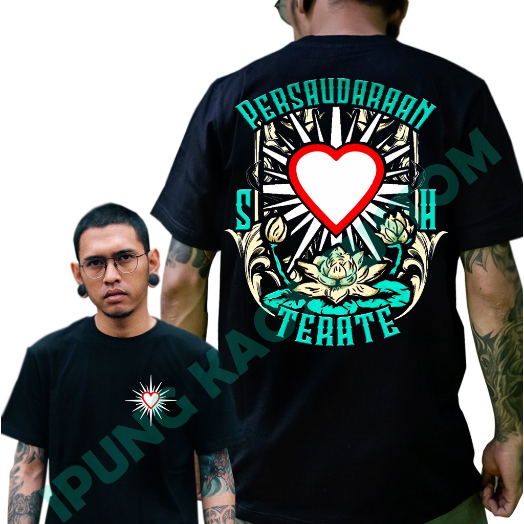 A51 KAOS PERSAUDARAAN SH TERATE / KAOS PSHT PRIA WANITA / KAOS MASA KINI / KAOS PREMIUM