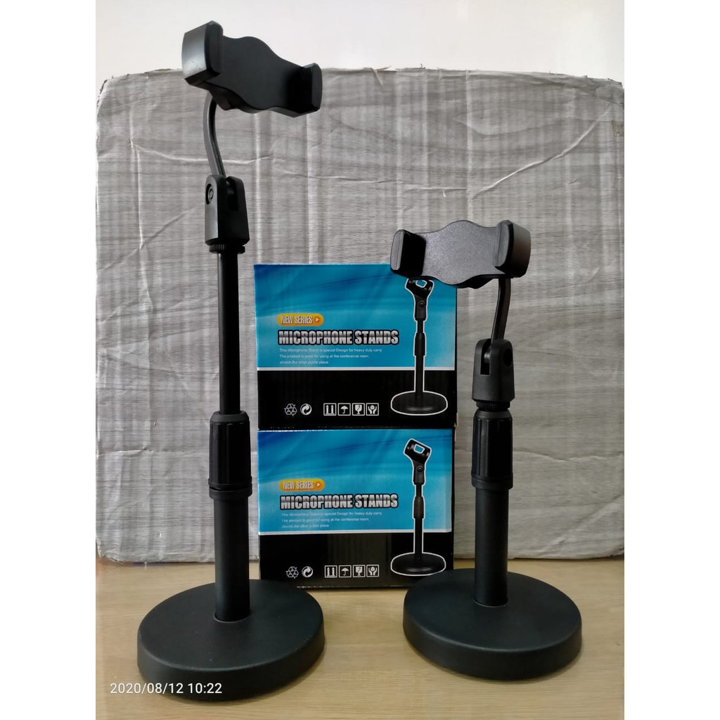 PHONE HOLDER / STAND HP ADJUSTABLE UNTUK ONLINE LEARNING DAN VIDEO CALL