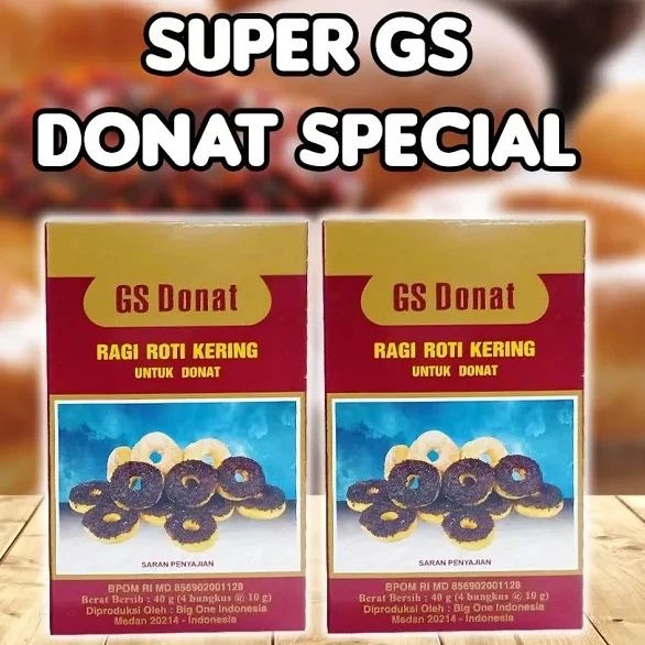 

Super GS Donat Special Ragi Roti Kering Donat