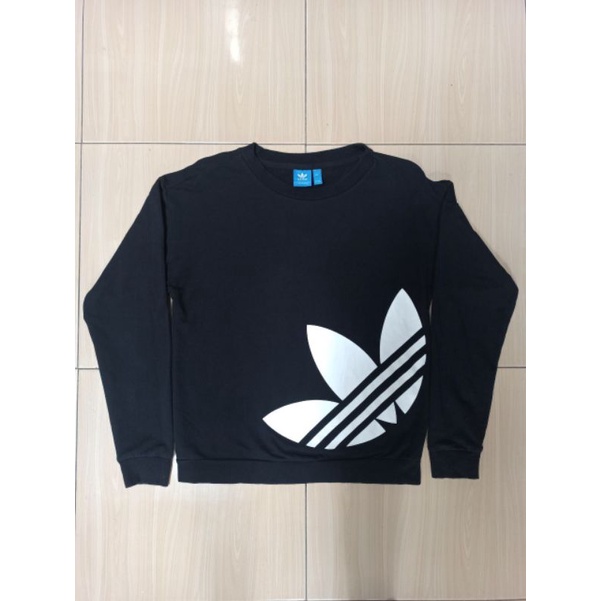 harga crewneck adidas trefoil