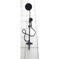 Kran Shower Set Warna Hitam Air Panas Dingin