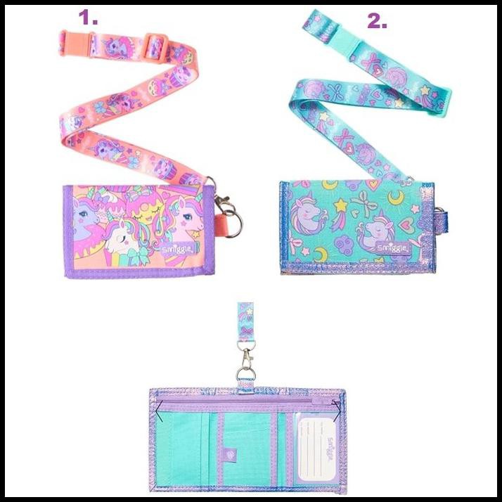 Smiggle Wallet Lanyard Unicorn - Dompet Tali Smiggle Original Tab356
