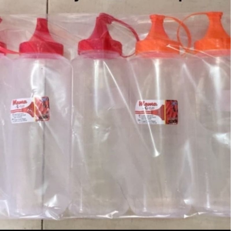botol kecap 1 liter / botol saos / tempat saos / kecap gede