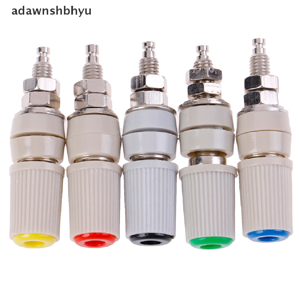 Adawnshbhyu Current 30A M5 Type 4mm Amplifier Female Banana Jack Socket Test Binding Post