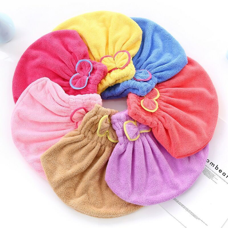 LM-0212 Handuk Keramas Rambut Topi Cepat Kering Kualitas Premium-Handuk Pengering Rambut-Bahan Microfiber Handuk Turban Hair Towel Magic