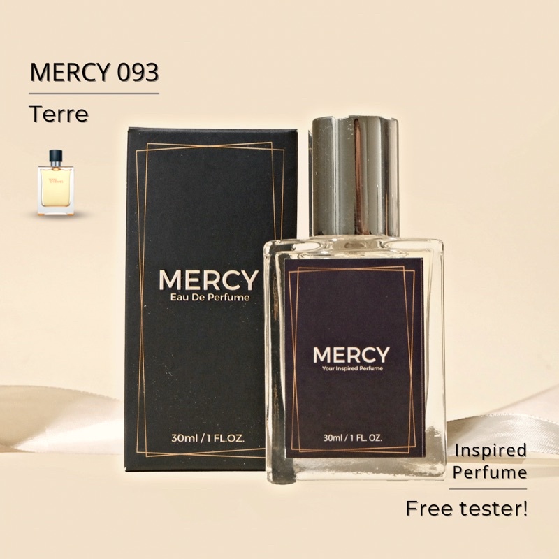 [ MERCY ]  Terre d’hermes Inspired Perfume Dupe Parfum Original Parfume Pria