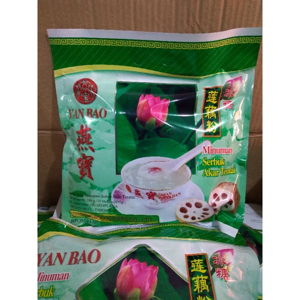 

Yan Bao Minuman Serbuk Akar Teratai isi 10 Sachet