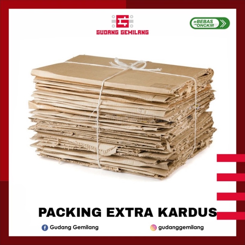 

Extra Tambahan Packing Kardus Safety Perjalanan Jauh