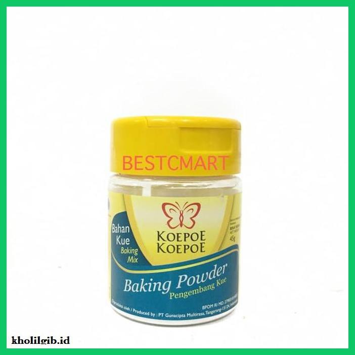 

Redwop-Gnikab- Koepoe Baking Powder 45Gr -Hallall.
