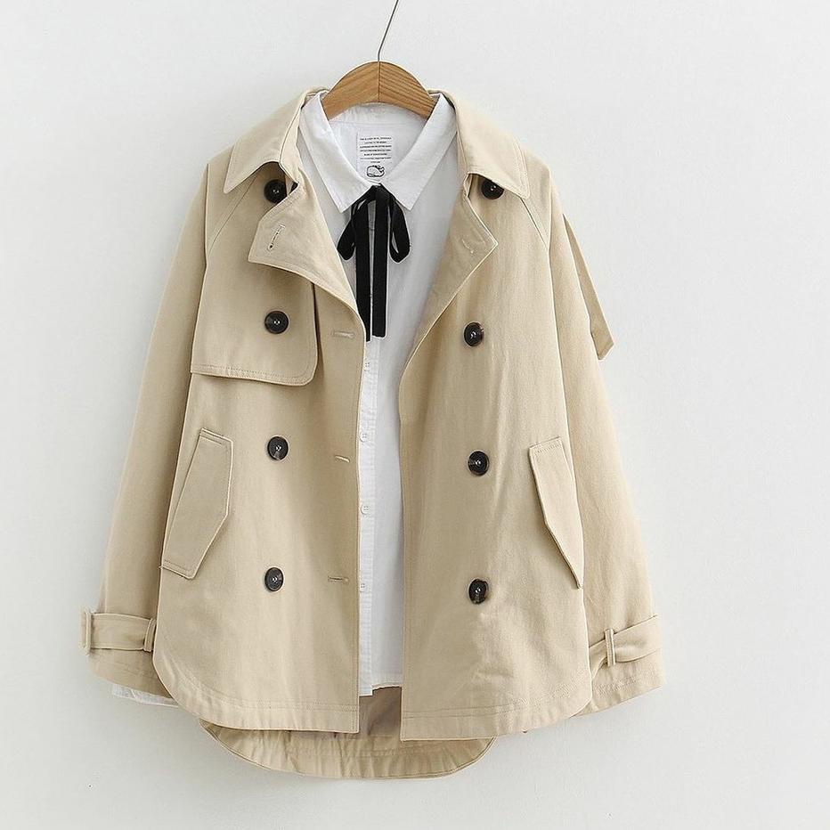 Harga Termurah Vallina Outfit - Outerwear Alta Jaket Semi Parka Wanita Korean Jacket Fashion Muslim 