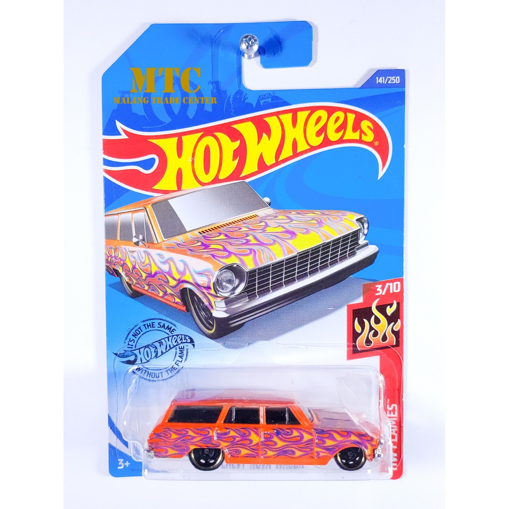 HOT WHEELS 64 CHEVY NOVA WAGON - RL Car