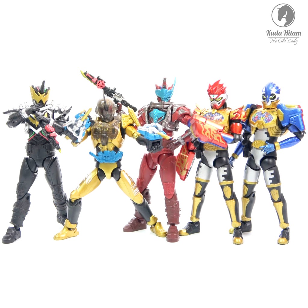 Bandai Shodo-O Outsider Kamen Rider 6 Build Grease Night Rogue Blood Stark Paradox Puzzle Fighter Ga