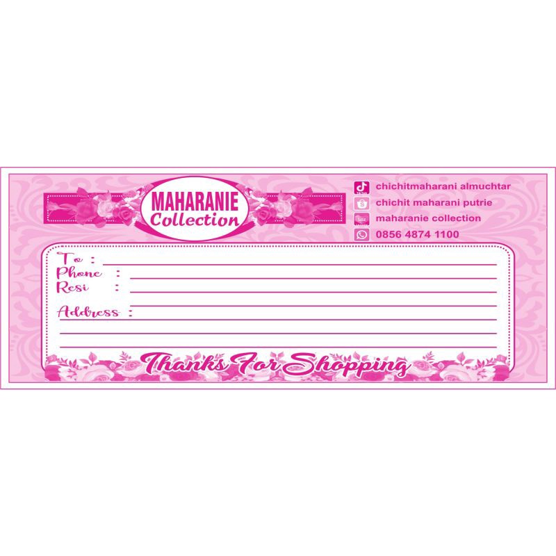 

nota olshop dapat 3rb lembar