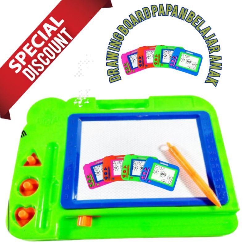 

PAPAN TULIS ANAK DRAWING BOARD MAGNET MURAH