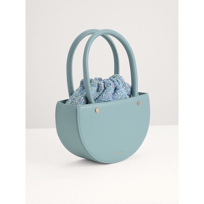 pedro tweed bucket bag