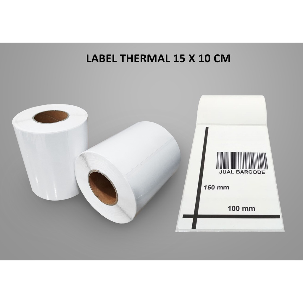 

Kertas Label Thermal 100 x 150 cm 500 pcs Kertas Sticker Termal 500 pcs