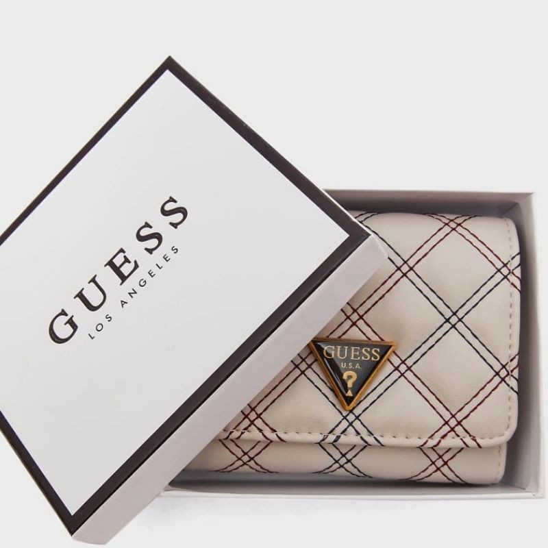 GUESSS cessily trifold wallet