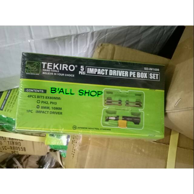 Obeng Ketok Set 5 Pcs Tekiro  SD - IM1698