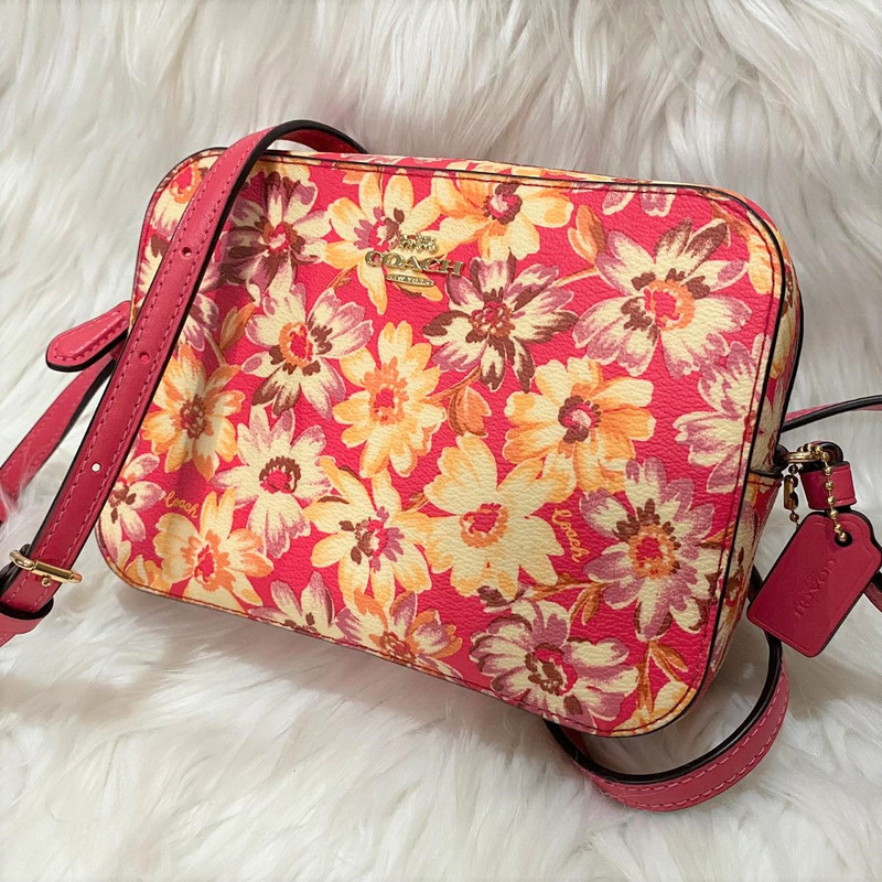 tas coach mini camera bag vintage daisy 3572