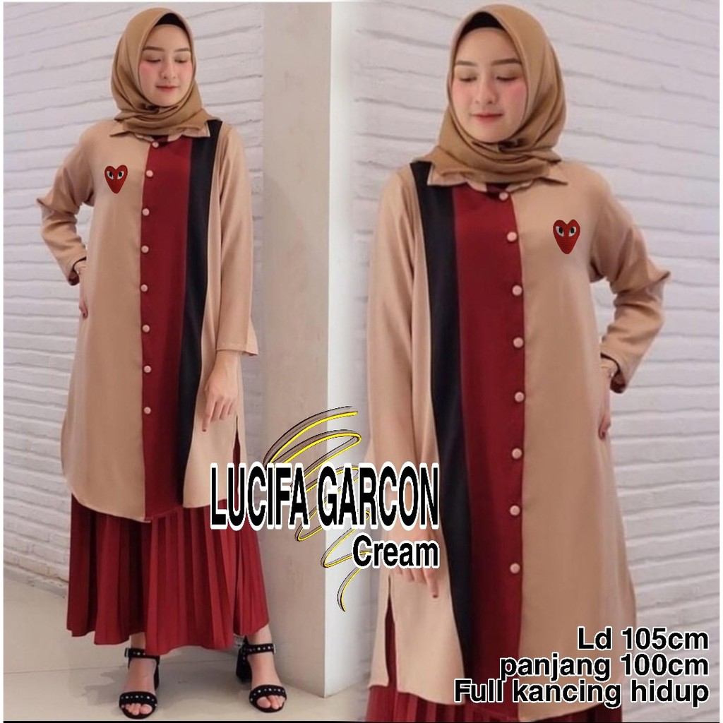 +[HNFK] Tunik Wanita / Tunik Alifa / Baju Tunik Wanita Terbaru / Tunik / Tunik Panjang / Tunik Ootd