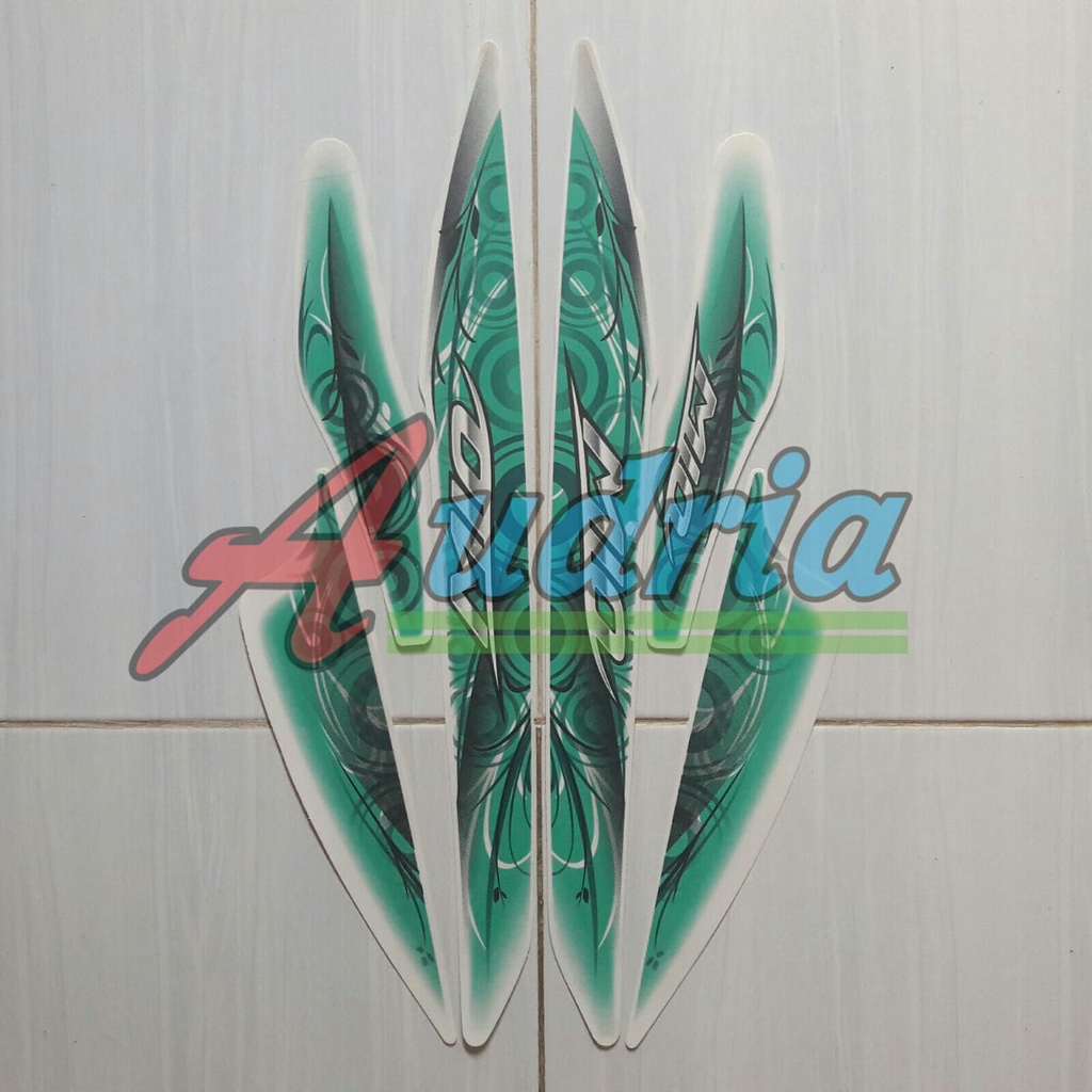 Striping Sticker Motor Yamaha Mio Sporty 2011 Putih