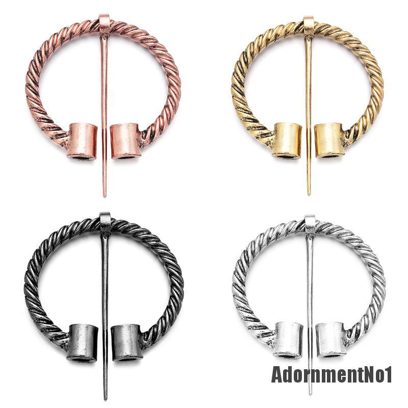 (Adornmentno1) Bros Pin Desain Viking Bahan Alloy Untuk Wanita