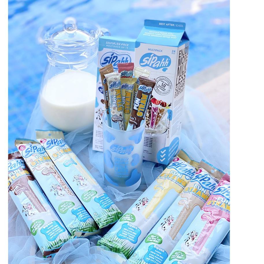 

New Sipahh Fun Straw Pack 5's (Strawberry)