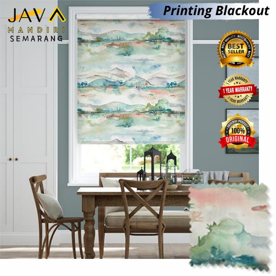 Roller Blind Printing Blackout