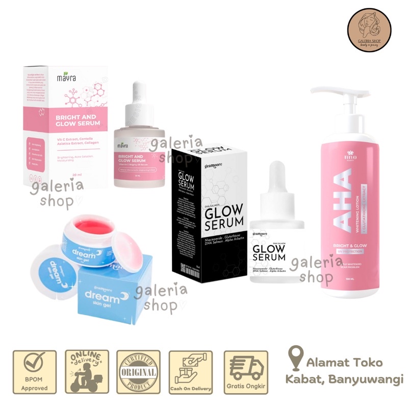 (AGEN RESMI READY STOCK) SERUM MAYRA ORGANIC / BODY LOTION AHA MAYRA ORGANIC / SERUM MYO BEAUTY / SE