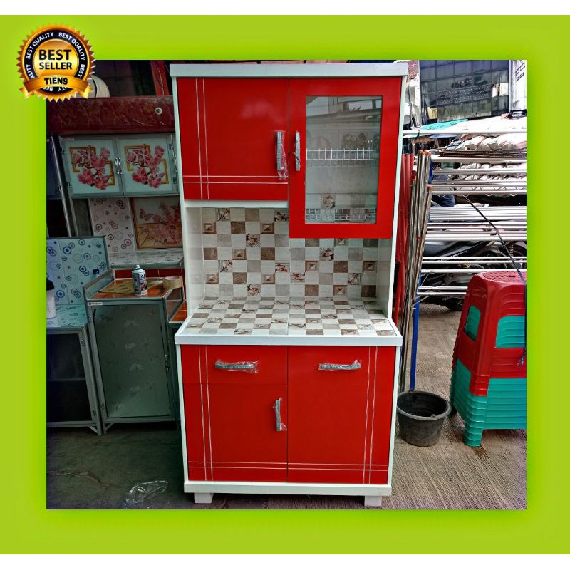 lemari piring dapur 2 pintu