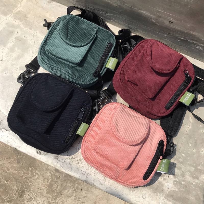 Mochi Sling Bag Corduroy - Cabiciks