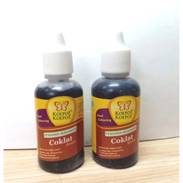 

Pewarna Coklat 30ml Koepoe