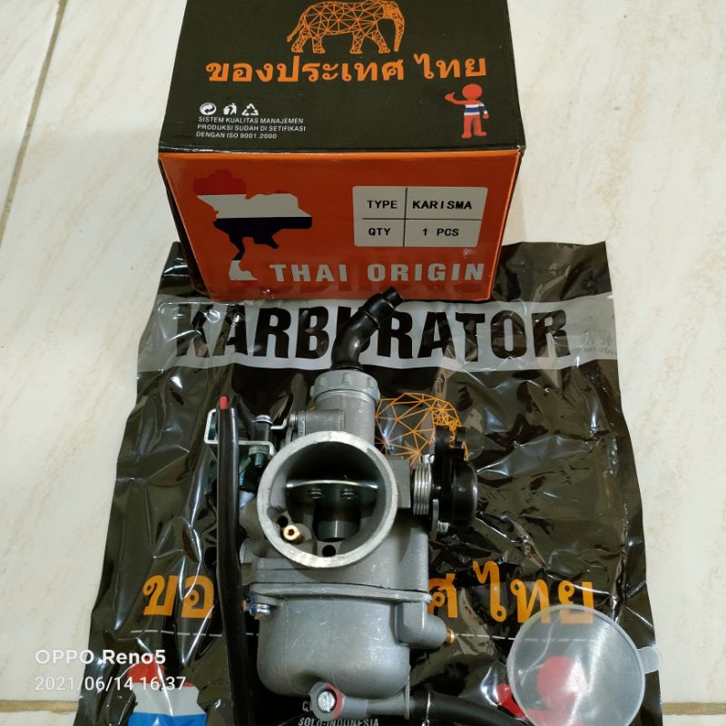 karbu,carbu,Karburator,Carburator Keihin Supra x125,karisma,Kirana,Supra fit Thai origin Thailand-6