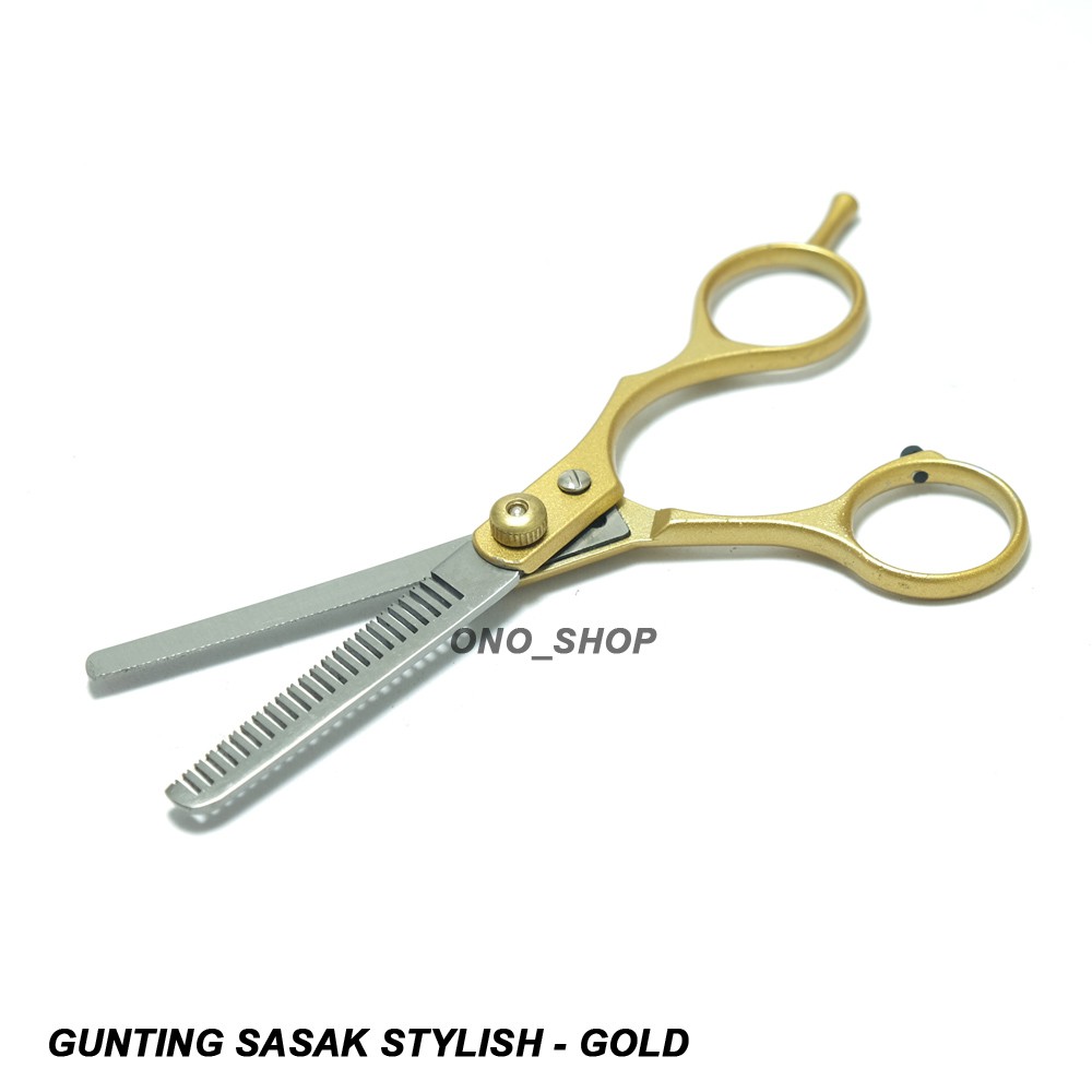 

Gunting Sasak Stylish - Gold - 14 cm