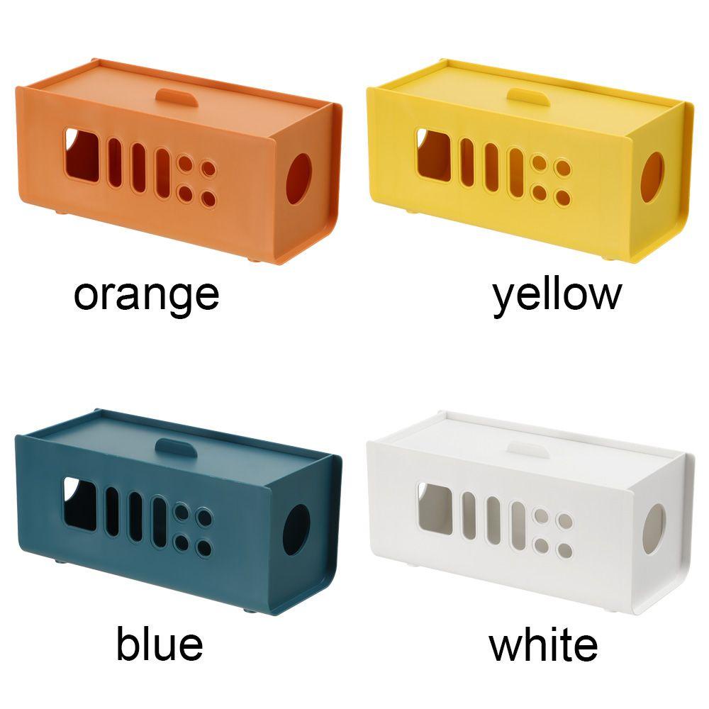 R-FLOWER Kotak Penyimpanan Kabel Multifungsi Safety Storage Line Management Socket Charger