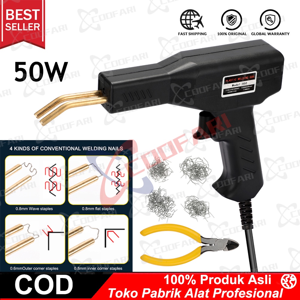 Handy Plastics Welders Garage Tools Hot Staplers Machine Staple PVC Repairing Machine Car Bumper Repairing Stapler Welding Tool