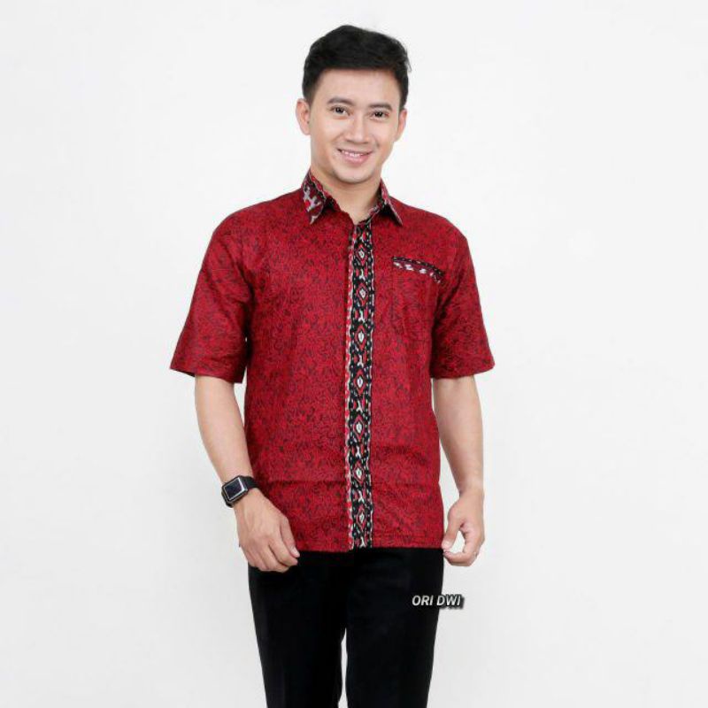 COD!!! BATIK PRIA MODERN/KEMEJA BATIK/BAJUBATIK/HRB