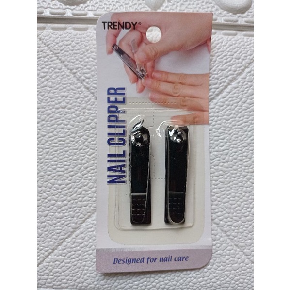 GUNTING KUKU BAJA TRENDY MIRING + RATA /NAIL CLIPPER