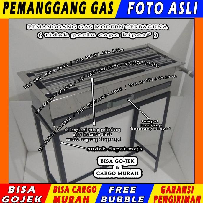 Panggangan Gas / Bakaran (Sosis Bakar,ayam,sate,DLL) Kompor Panggang