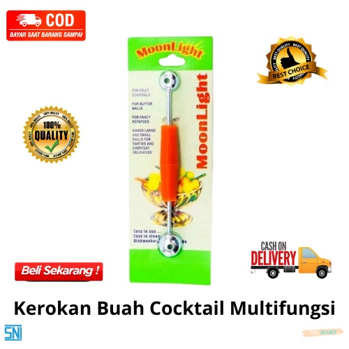 [BISA COD]  PROMO Kerokan Buah Cocktail Multifungsi Kerokan Kelapa Kerokan Blewah Kerokan Semangka Sendok Buah Skop Buah MURAH