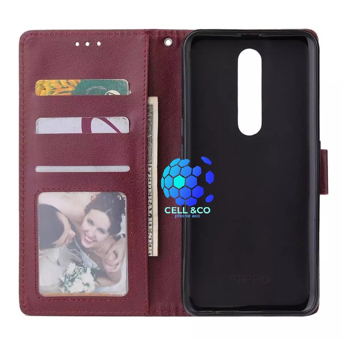 OPPO F11 PRO CASE FLIP WALLET LEATHER KULIT PREMIUM SARUNG BUKA TUTUP FLIP CASE OPPO F11 PRO