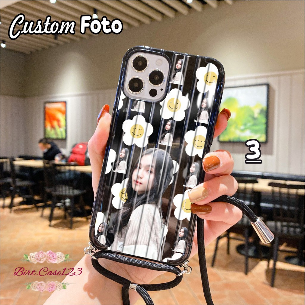 CUSTOM SOFTCASE KOPER SLINGCASE LANYARD CUSTOM OPPO VIVO XIAOMI SAMSUNG REALME IPHONE ALLTYPE BC5708