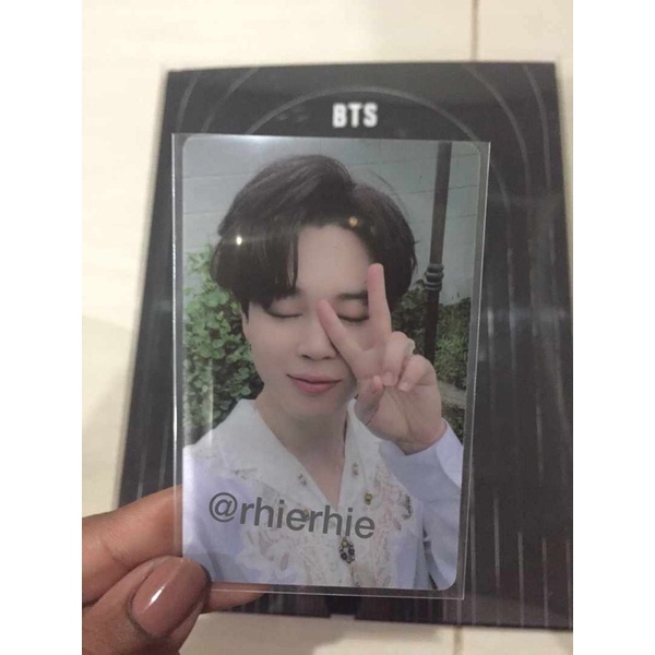 Pc official BTS JIMIN (WTS photocard official PJM lucky draw butter PWS)
