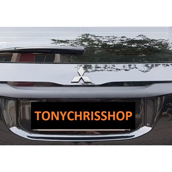Logo Mitsubishi Karbon All new pajero sport