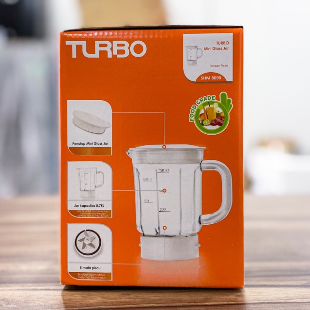 Mil Bumbu Basah chopper bumbu Turbo SHM 8090 bisa untuk Blender Philips 2061 2071 2115 2116