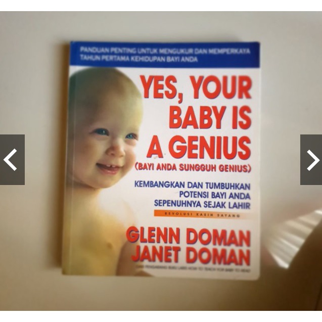 Yes, Your Baby is a Genius - Glenn Doman - Buku Parenting