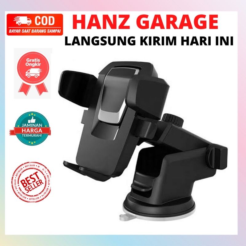 Holder/ penyanggah HP Mobil  Suction Cup Car Holder For Smartphone