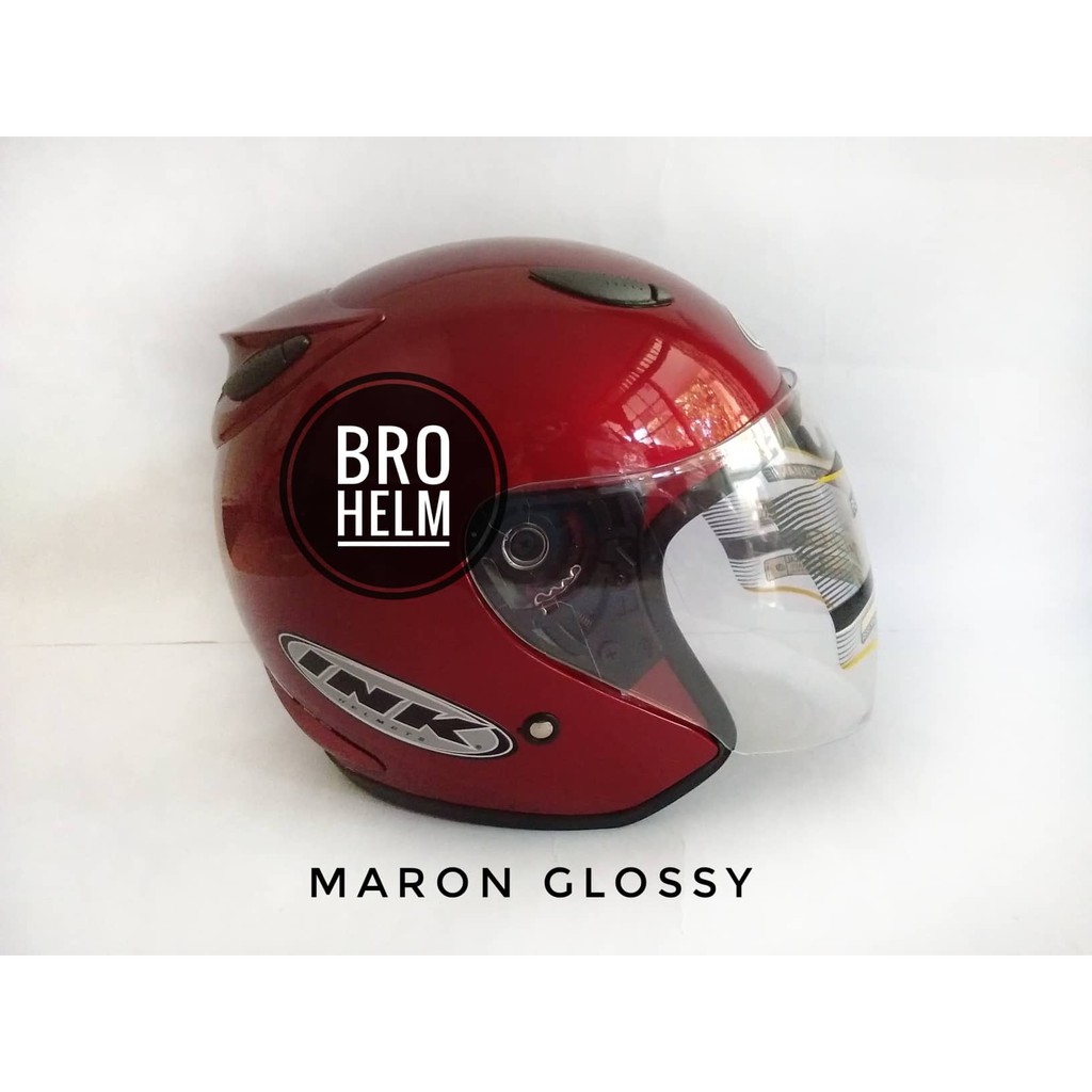 

helm ink merah [PAKE KARDUS]