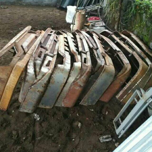 Spoiler canter plat kumis canter sambungan bemper