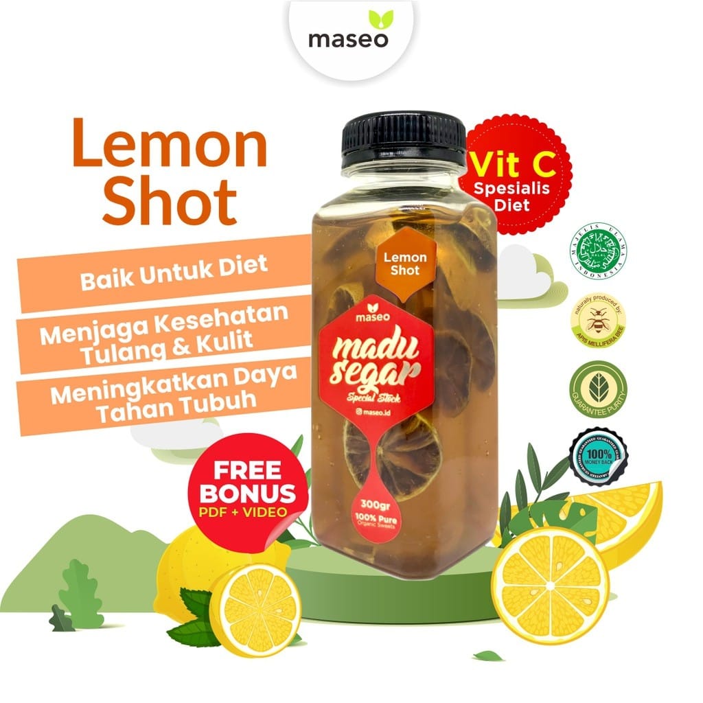 

Madu Maseo 300gr VARIAN RASA (Royal Pollen, Lemon Shoot, Super Trigona dan Hutan Comb)-SS